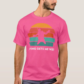 Scubaduiken maakt me nat grappig duiken t-shirt