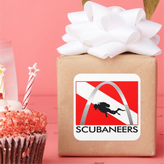 Scubaneers Logo Stickers (Feest)