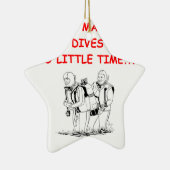 scubaseduiken keramisch ornament (Rechts)