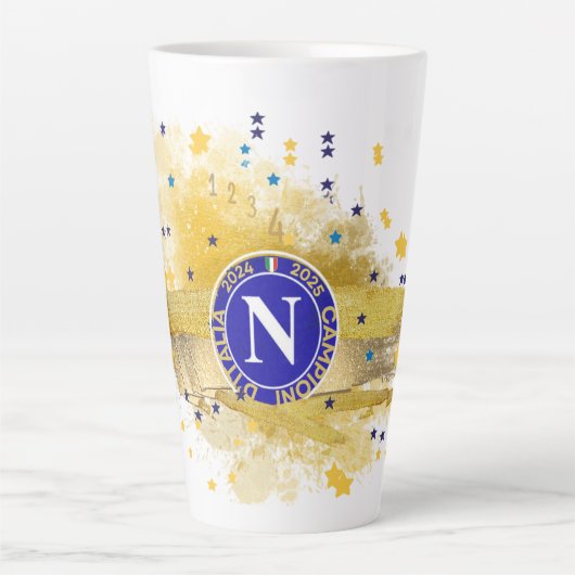SCUDETTO NAPOLI 2025 LATTE MOK (Voorkant)