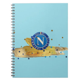 Scudetto Napoli Spiraal Foto Notitieboek