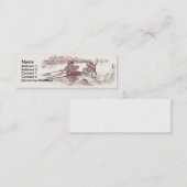 Sculingkikkers Mini Visitekaartje (Voorkant / Achterkant)