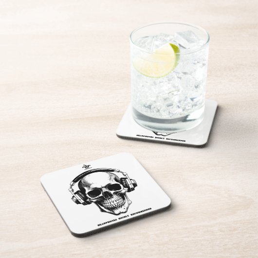 Scull Coasters Bier Onderzetter (Rechterzijde)
