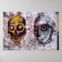 Scull Street Art van Las Palmas