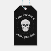 Scull Time Halloween Cadeaulabel (Voorkant)