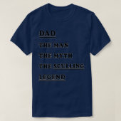 Sculling Gift Cadeau voor mannen 1 T-shirt (Design voorkant)