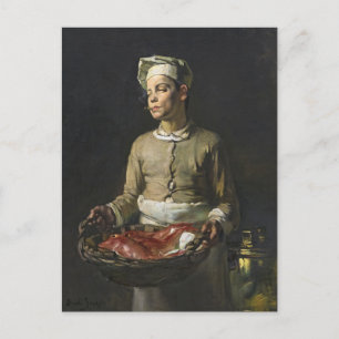 Scullion Met Rode Mullets Joseph Bail Art Briefkaart