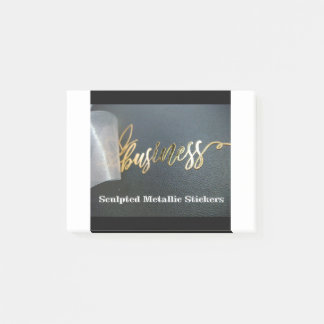 Sculpted Metallic Stickers aanpassen Post-it® Notes