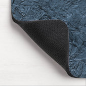 Sculpted Petunias, Blue Grey Mousepad Muismat (Hoek)