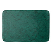 Sculpted Petunias, Jade Green-Large Bath Mat (Voorkant)