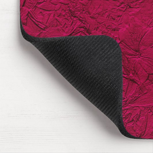 Sculpted Petunias, Magenta Mousepad Muismat (Hoek)