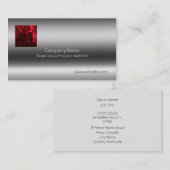 Sculpted regio, Orion Nebula Metallic sjabloon Visitekaartje (Voorkant / Achterkant)