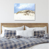 Sculpted Sand Dune - Island Beach State Park - NJ Canvas Afdruk (Insitu (Slaapkamer))