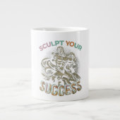 Sculpteren van uw succes grote koffiekop (Voorkant)