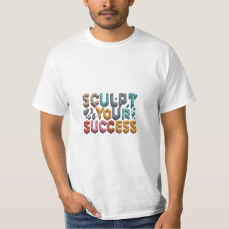 Sculpteren van uw succes t-shirt