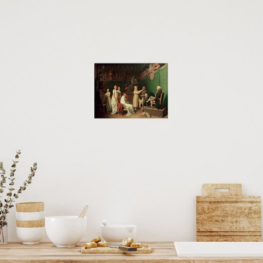 Sculpting van de Bust van Pierre Marquis de Poster (Keuken)