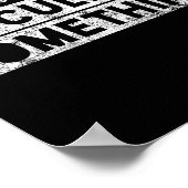 Sculptor Artist Funny Can't Go Have To Sculpt Soin Poster (Hoek)