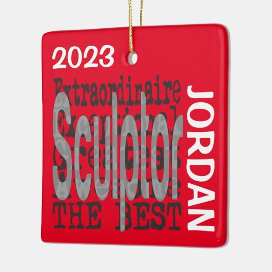 Sculptor Extraordinaire CUSTOM Keramisch Ornament (Links)