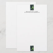 Sculpturale bladeren briefpapier (Voorkant / Achterkant)