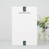 Sculpturale bladeren briefpapier (Staand voorkant)