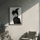 Sculpturale boog: monochrome avant-garde Mode Poster