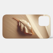 Sculpturale Goudkleurige Bladeren op Duinachtergro Case-Mate iPhone Case (Achterkant (horizontaal))