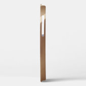 Sculpturale Goudkleurige Bladeren op Duinachtergro Case-Mate iPhone Case (Achterkant / Links)