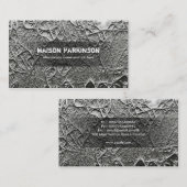 sculpturale textuur visitekaartje (Voorkant / Achterkant)