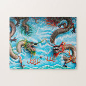 Sculpture Dragons Singapore . Legpuzzel (Horizontaal)