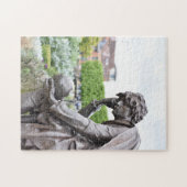 Sculpture Garden Stratford-Upon-Avon England UK Legpuzzel (Horizontaal)