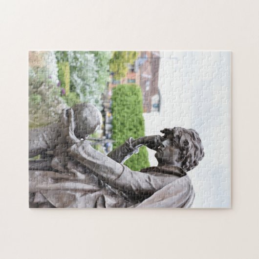 Sculpture Garden Stratford-Upon-Avon England UK Legpuzzel (Horizontaal)