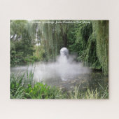 Sculpture Hamilton New Jersey kerstgroeten Legpuzzel (Horizontaal)