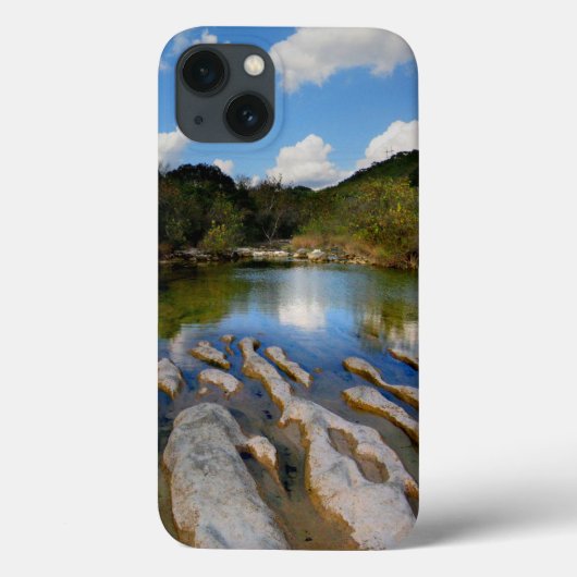 Sculpture Herfsten Barton Creek in Austin Texas Case-Mate iPhone Case (Achterkant)
