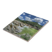 Sculpture Herfsten Pano - Barton Creek - Austin Te Tegeltje (Zijkant)