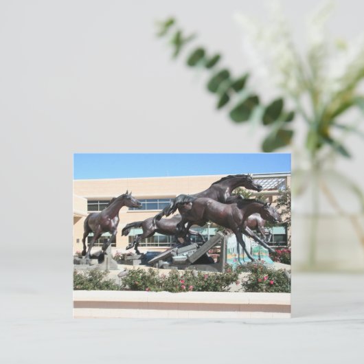 Sculpture in George Struik Library Briefkaart (Staand voorkant)