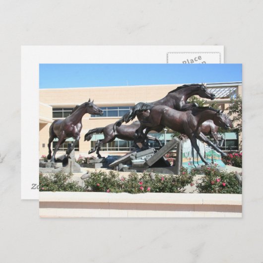 Sculpture in George Struik Library Briefkaart (Voorkant / Achterkant)