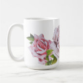 Sculpturele Rozen op een Classic Mok (Links)
