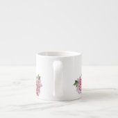 Sculpturele Rozen op een Espresso Mok (Achterkant)