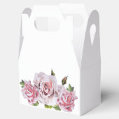 Sculpturele Rozen op een gevelgunst box Bedankdoosjes (Geopend)