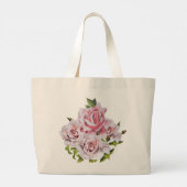 Sculpturele Rozen op een Jumbo Tas (Achterkant)