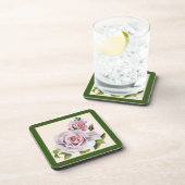 Sculpturele Rozen op een Onderzetter Set (Rechterzijde)