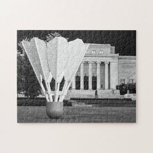 Sculptuur bij de Nelson Puzzel (Horizontaal)