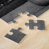 Sculptuur bij de Nelson Puzzel Legpuzzel (Zijkant)