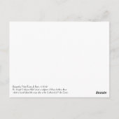 Sculptuur Mary houdt Jezus Notre Dame de Paris vas Briefkaart (Achterkant)