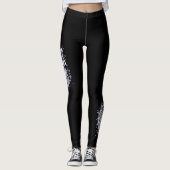 Sculptuur van een wenende engel - met spatten 1 leggings (Voorkant)