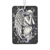 Sculptuur van een wenende engel - met spatten 1 luchtverfrisser (Achterkant)