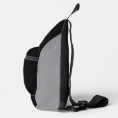 Sculptuur van een wenende engel - met spatten 1 sling bag (Rechts)