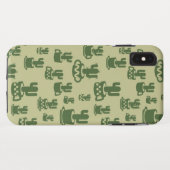 Sculptuur van sappige cactus in cups en potten Case-Mate iPhone case (Achterkant (horizontaal))