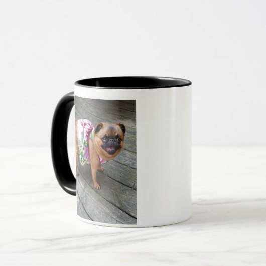 Sculte foto-mok Aloha Mok (Voorkant links)