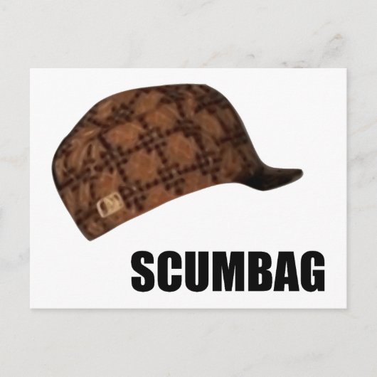 Scumbag Steve Pet Meme Briefkaart (Voorkant)